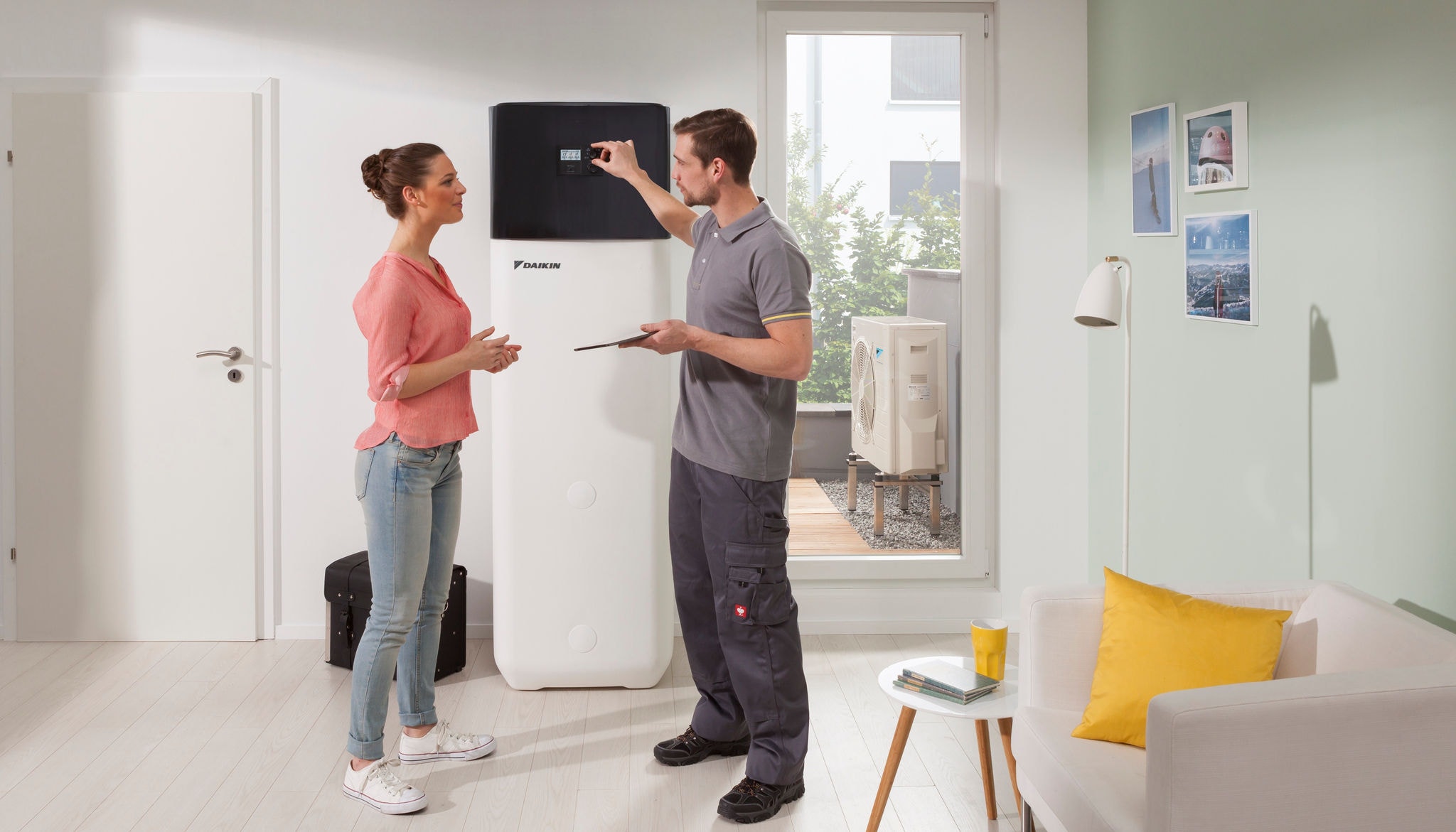 maintenance ac heat pump